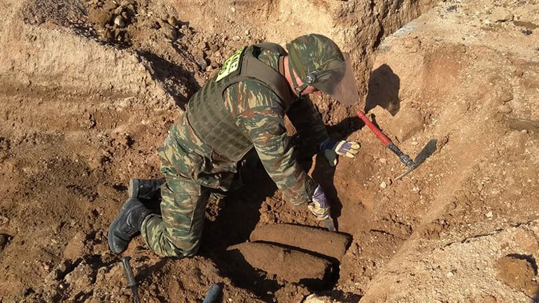 Ίλιον: Eντοπίστηκαν και εξουδετερώθηκαν εννέα βόμβες του Β’ Παγκοσμίου Πολέμου