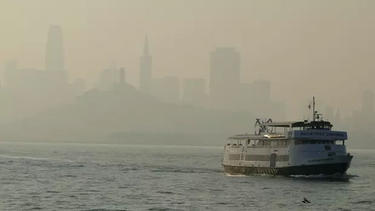 ΗΠΑ: Το Σαν Φρανσίσκο «πνίγεται» από τους καπνούς της τεράστιας πυρκαγιάς της Καλιφόρνιας