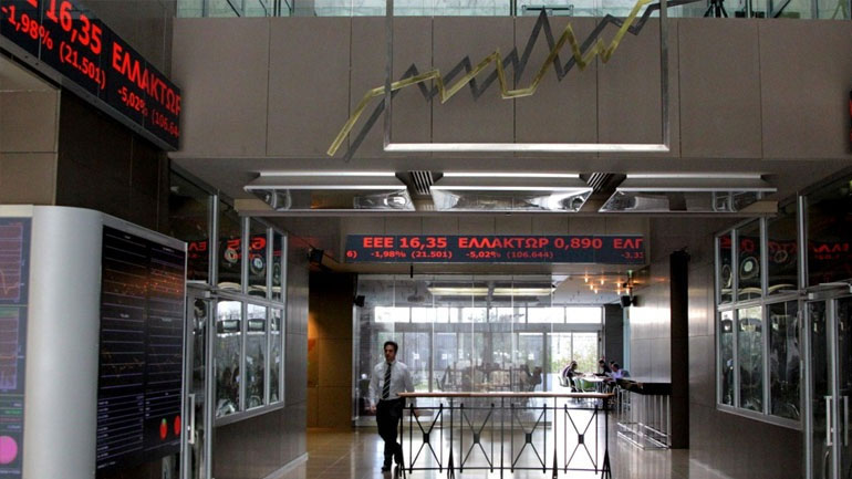 Πτωτικά κινείται το Χρηματιστήριο Αθηνών