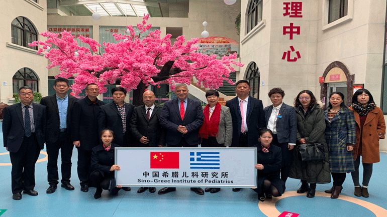 Επίσκεψη του Προέδρου της ΚΕΔΕ και του ΙΣΑ Γ. Πατούλη στην πόλη Xian της Κίνας