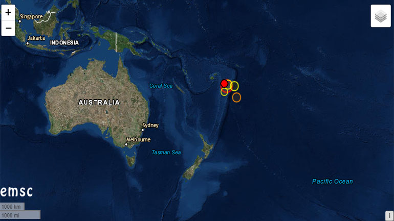 Σεισμός 6,6 Ρίχτερ στις νήσους Φίτζι