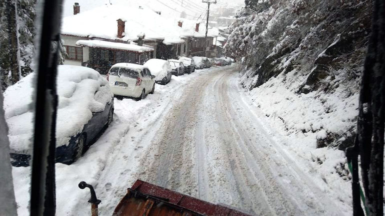 Μέτσοβο: Απαγορεύτηκε Προσωρινά η κυκλοφορία Φορτηγών