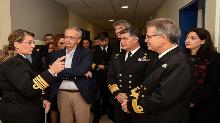 Επίσκεψη ΑΝΥΕΘΑ Παναγιώτη Ρήγα στο Ναυτικό Νοσοκομείο Αθηνών