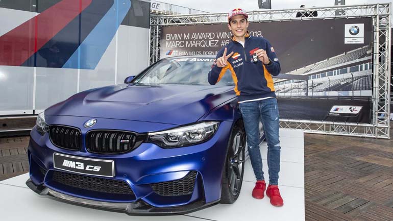Συλλογή από BMW M κάνει ο Marc Marquez Συλλογή από BMW M κάνει ο Marc Marquez