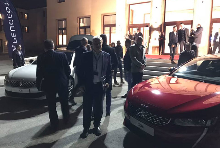 Ανάμεσα στα νέα μοντέλα της γαλλικής φίρμας ο Γενικός Διευθυντής της Peugeot Automotivo Σπύρος Σάκκας 