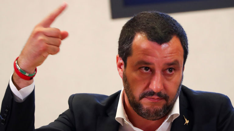 Σαλβίνι: «Αν η γαλλογερμανική πρόταση για τον προϋπολογισμό της Ένωσης ζημιώνει την Ιταλία, δεν θα συναινέσουμε»