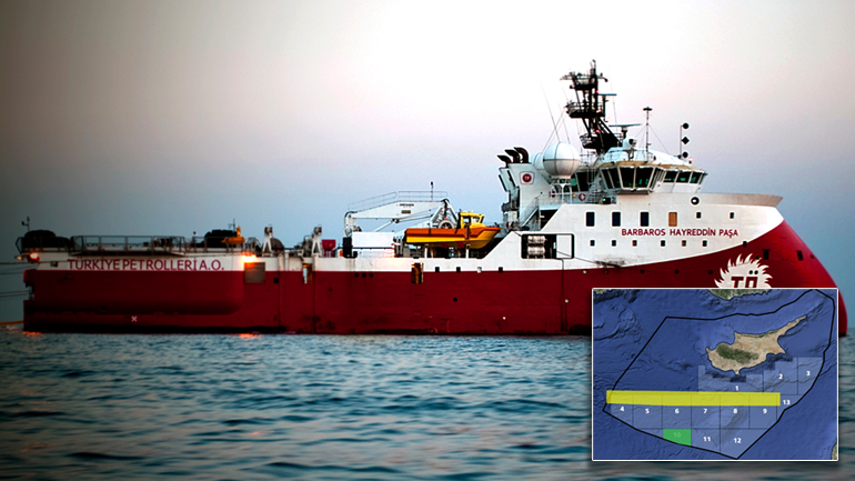 Βόλτες εκ του ασφαλούς του Μπαρμπαρός στην ΑΟΖ