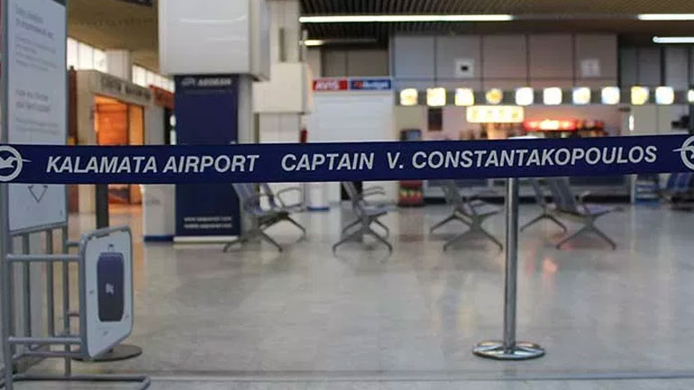 Μεγάλη αύξηση παρουσιάζουν οι αφίξεις στο αεροδρόμιο της Καλαμάτας