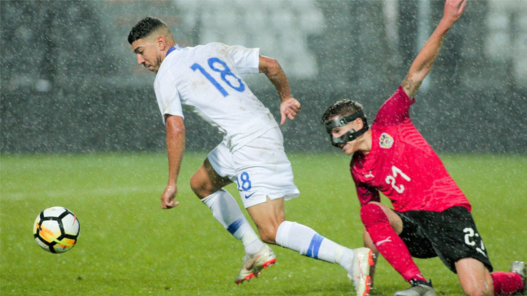 Με στόχο τη μεγάλη ανατροπή η Εθνική Ελπίδων κόντρα στην Αυστρία