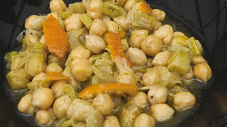 Ρεβίθια με ρύζι