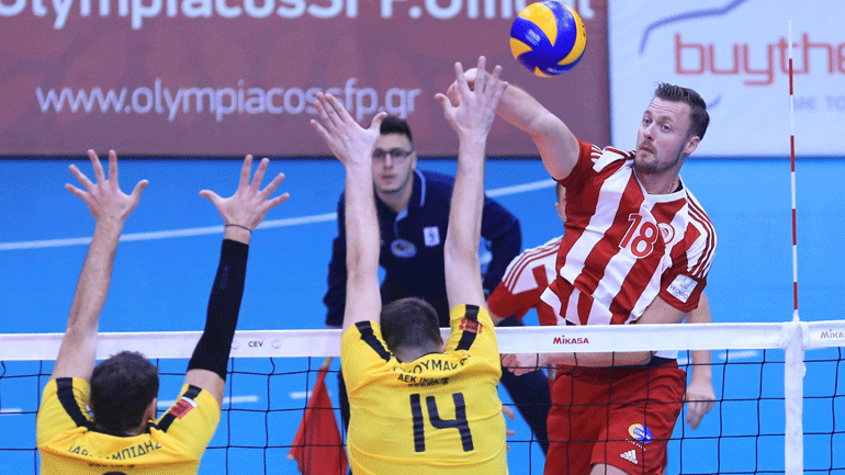 Βόλεϊ: Συνέχισε το αήττητο σερί του ο Ολυμπιακός