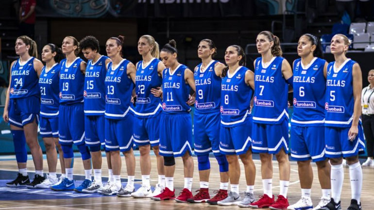 Μπάσκετ: Aλλαγή στη δωδεκάδα της Εθνικής γυναικών εν όψει του Ισραήλ