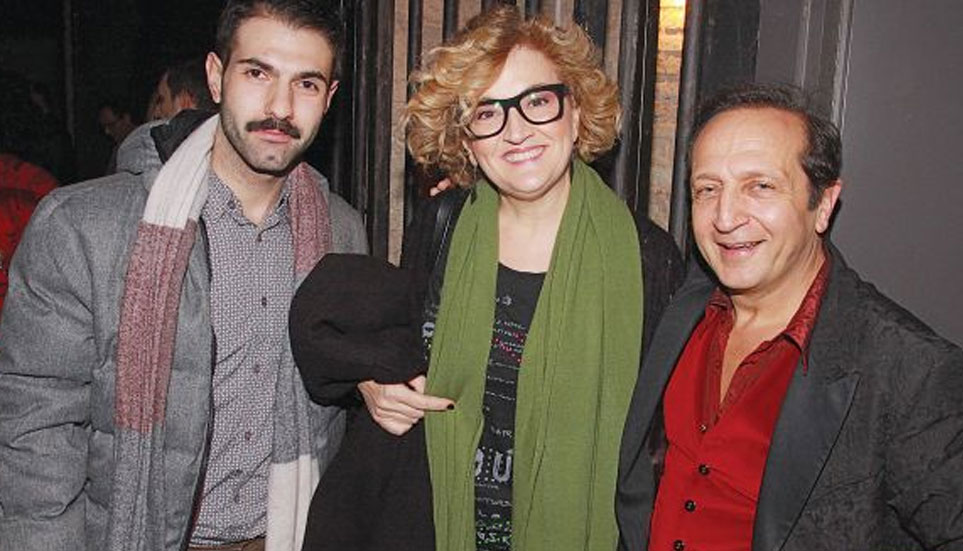 Ο 29χρονος με την Ηρώ Μανέ και τον Σπύρο Μπιμπίλα