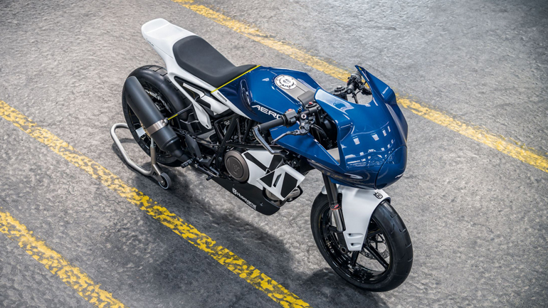 Husqvarna Vitpilen 701 Aero: Πρωτότυπο δείγμα γραφής