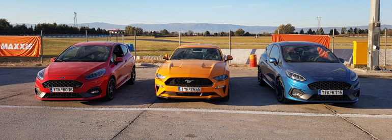 Ford Mustang, Ford Fiesta ST και Ford Focus