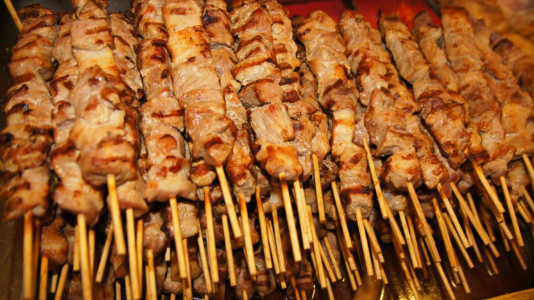 Ανακοπή … με το σουβλάκι στο στόμα!