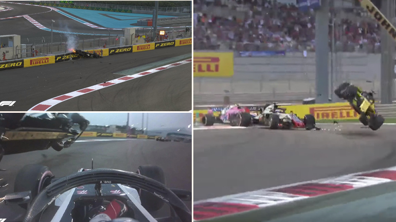 H στιγμή που η Renault F1 τουμπάρει και παίρνει φωτιά…