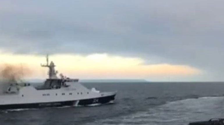 Σοβαρό επεισόδιο μεταξύ Ουκρανίας-Ρωσίας στη Μαύρη Θάλασσα