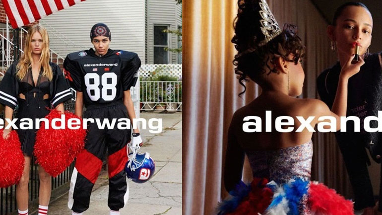 Μπαντάνες, δερμάτινα και biker jackets στη νέα καμπάνια του Alexander Wang