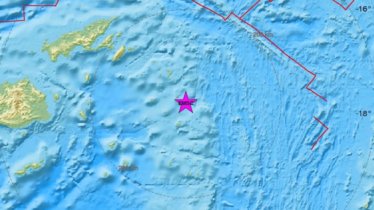 Σεισμός 5,7R στα νησιά Φίτζι