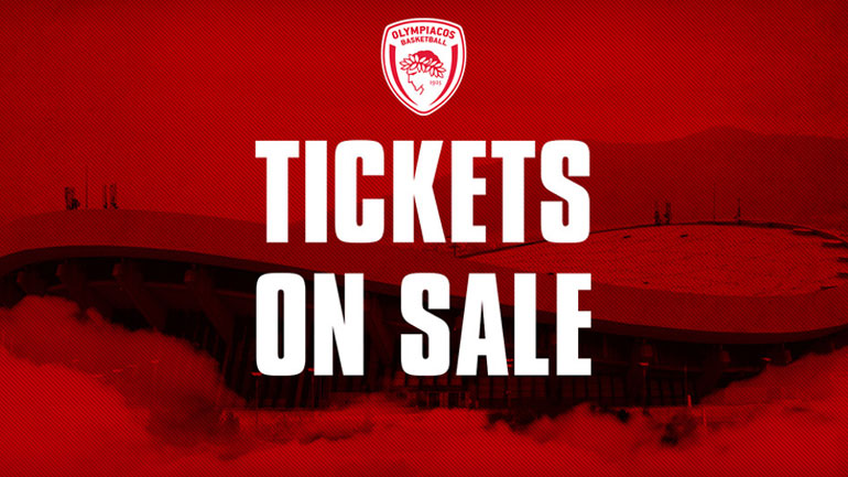 Ολυμπιακός: Τα εισιτήρια για τον αγώνα με την Μπούντουτσνοστ