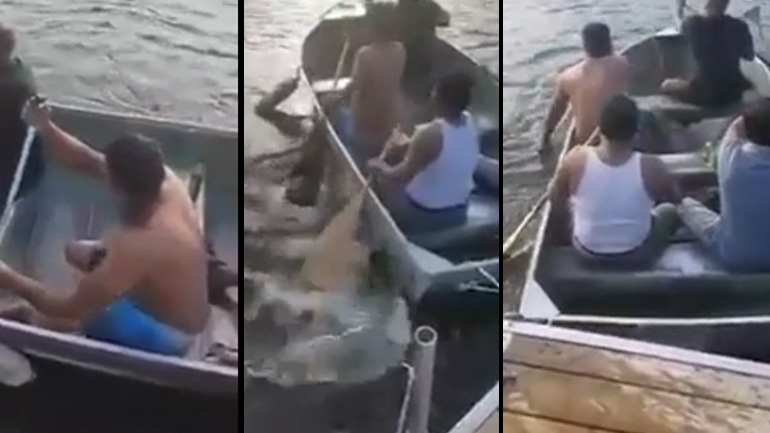 Όταν πηγαίνεις για βαρκάδα με τους μεθυσμένους φίλους σου