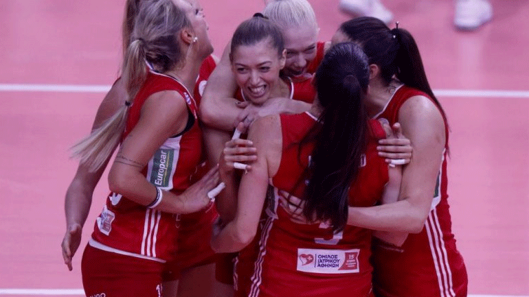 Βόλεϊ: Αποκλεισμός στο χρυσό σετ για τον Ολυμπιακό