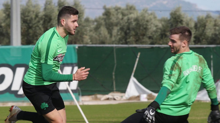 Παναθηναϊκός: «Τσέκαρε» τον Αρμενάκα ο Δώνης στο φιλικό με τους Νέους