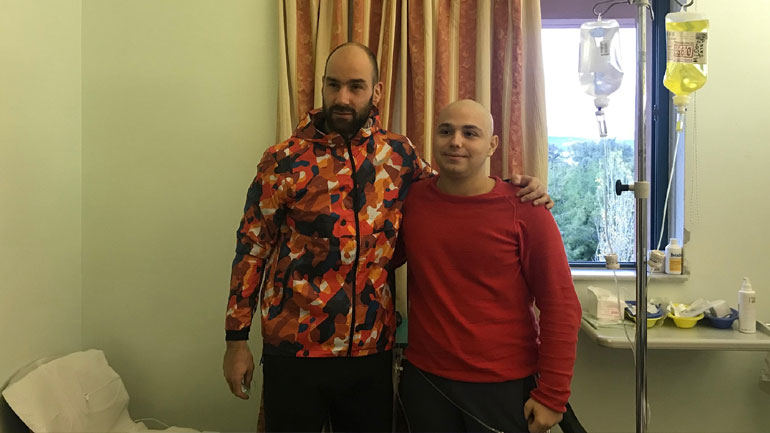 H ξεχωριστή επίσκεψη του Bασίλη Σπανούλη