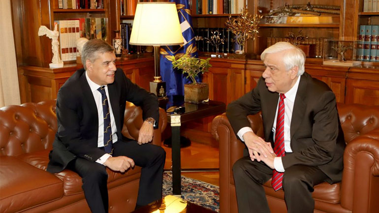 Συνάντηση Παυλόπουλου-Αγοραστού