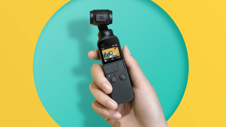 DJI Osmo Pocket: 4Κ κάμερα τσέπης με τριαξονική σταθεροποίηση
