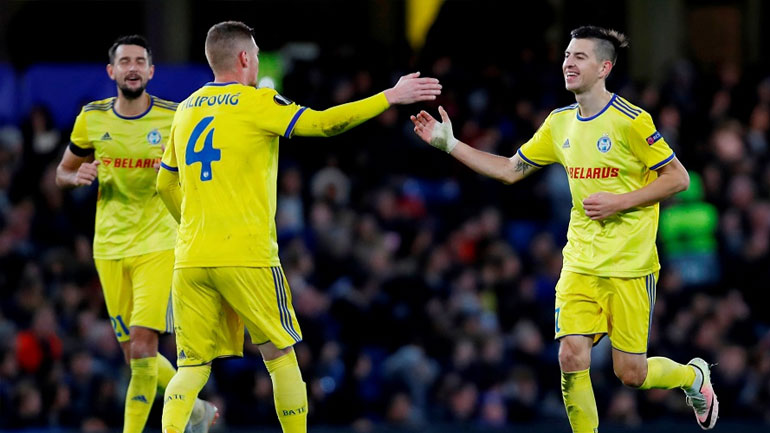 Europa League: H ΜΠΑΤΕ νίκησε τη Βίντι και κράτησε τον ΠΑΟΚ στο κόλπο της πρόκρισης