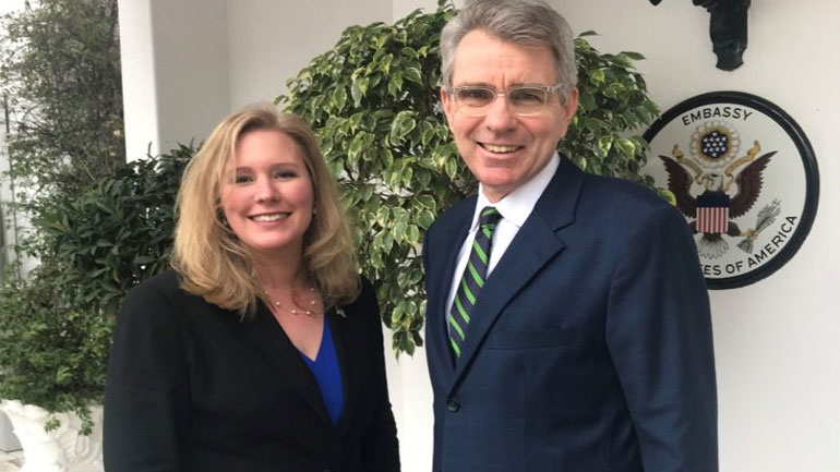 Επίσκεψη της Βοηθού Υπουργού Εσωτερικής Ασφάλειας των ΗΠΑ Elizabeth Neumann στην Ελλάδα