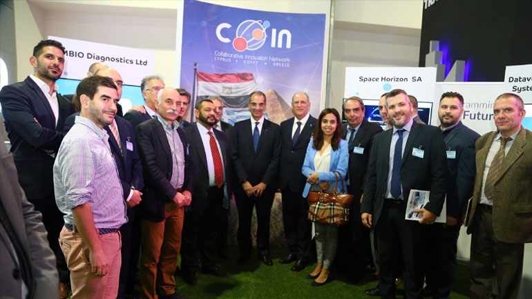 Αίγυπτος: Στο ελληνικό περίπτερο της ICT ο Αιγύπτιος υπουργός Τηλεπικοινωνιών