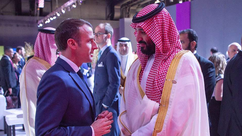 Αργεντινή: Συνάντηση Μακρόν με τον Σαουδάραβα πρίγκιπα Σαλμάν