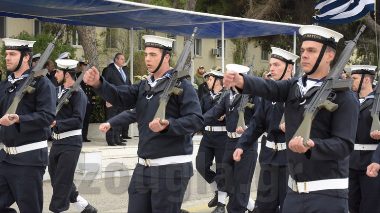 Ορκωμοσία του ναύτη Καμμένου και η πρώτη μετάθεση στο Καστελόριζο