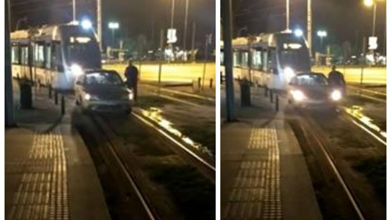 Γλυφάδα: Παράτησε το αυτοκίνητο πάνω στις γραμμές του τραμ για να πάει στο ΑΤΜ