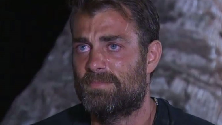 Nomads: Ξέσπασε σε κλάματα ο Στέλιος Χανταμπάκης όταν είδε τη γυναίκα του και τα παιδιά του