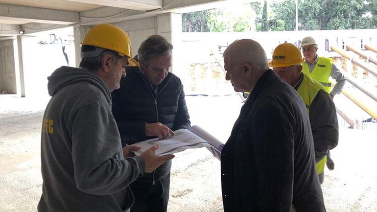 AEK: Επιθεώρησε τις εργασίες στην «Αγια-Σοφιά» ο Δημήτρης Μελισσανίδης