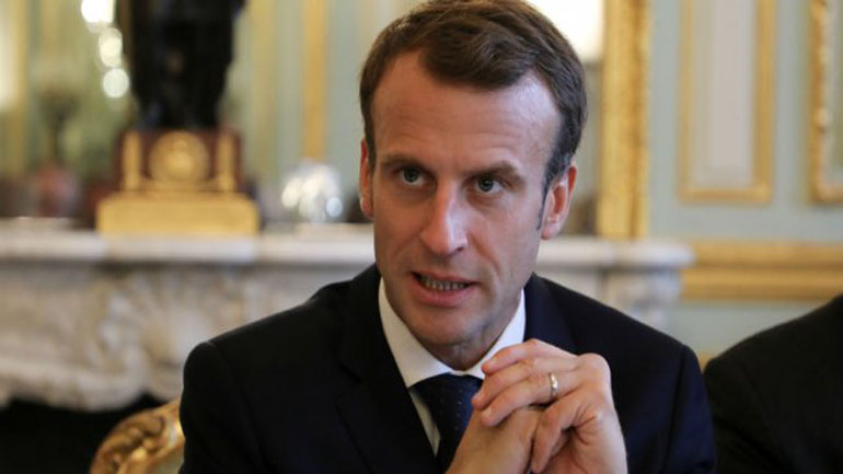 Μακρόν: Δεν θα δεχτώ ποτέ τη βία