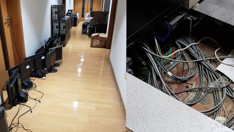 Κύπρος: Πλημμύρισε η Βουλή των Αντιπροσώπων