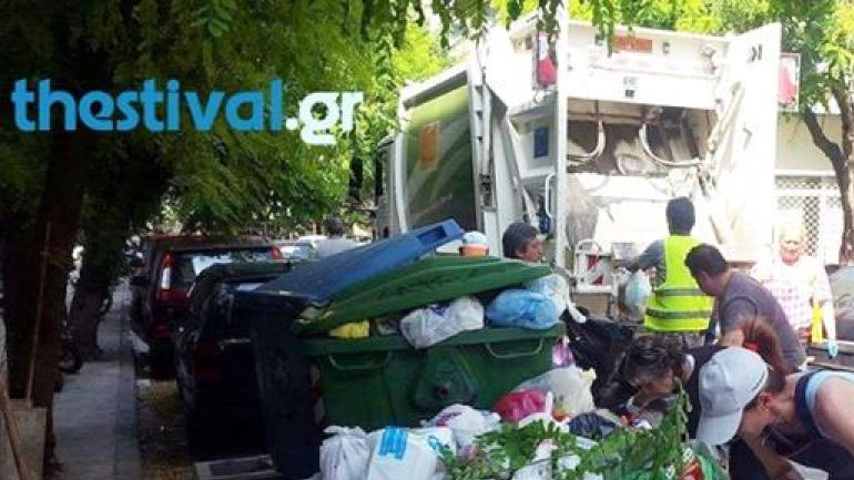 Συνεχίζουν την αποχή από την καθαριότητα τις Κυριακές οι εργαζόμενοι στον δήμο Θεσσαλονίκης