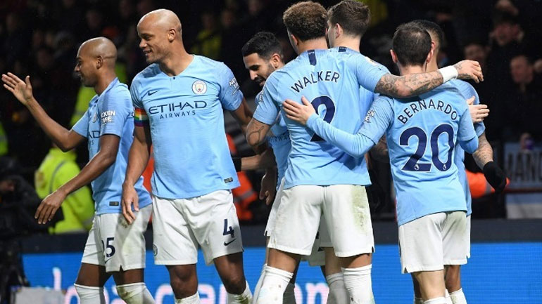 Νίκη για τη Μάντσεστερ Σίτι, 2-1 τη Γουότφορντ