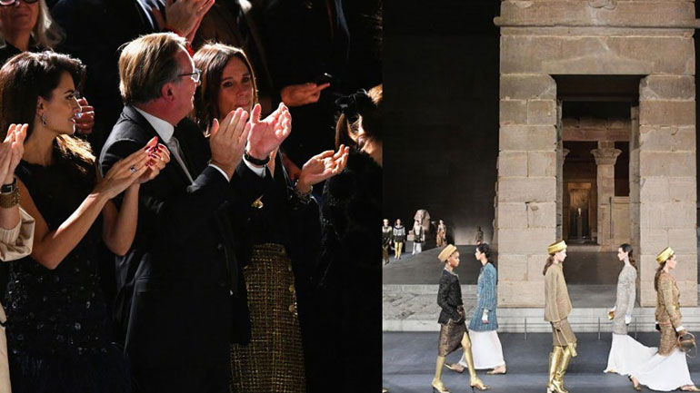 Métiers d’ Art: Εμπνευσμένο από την αρχαία Αίγυπτο το fashion show του οίκου Chanel στο Met