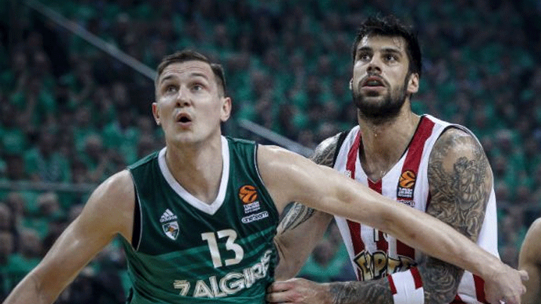 Χωρίς Γιανκούνας κόντρα στον Ολυμπιακό η Ζαλγκίρις