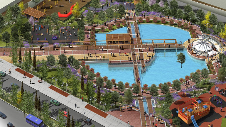 Ξεκίνησε η κατασκευή του νέου πάρκου 10 στρεμμάτων στην έκταση των πρώην γυναικείων φυλακών Κορυδαλλού