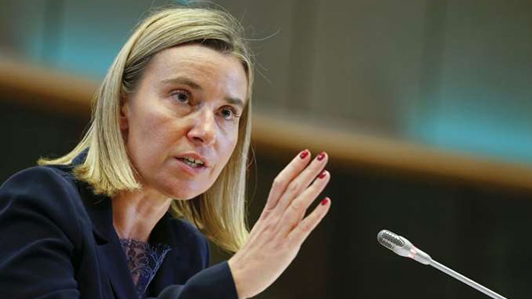 Η Φ. Μογκερίνι καλεί Ρωσία και ΗΠΑ να διασώσουν τη Συνθήκη για τα πυρηνικά όπλα