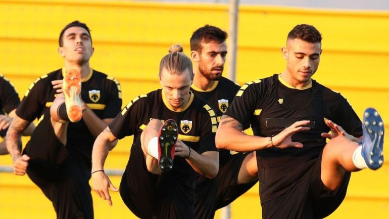 ΑΕΚ: Χωρίς προβλήματα η προπόνηση της Τετάρτης