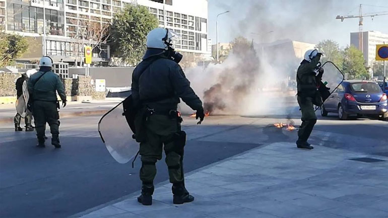 Θεσσαλονίκη: Ολοκληρώθηκε η πορεία για τον Α. Γρηγορόπουλο – Επεισόδια στο κέντρο