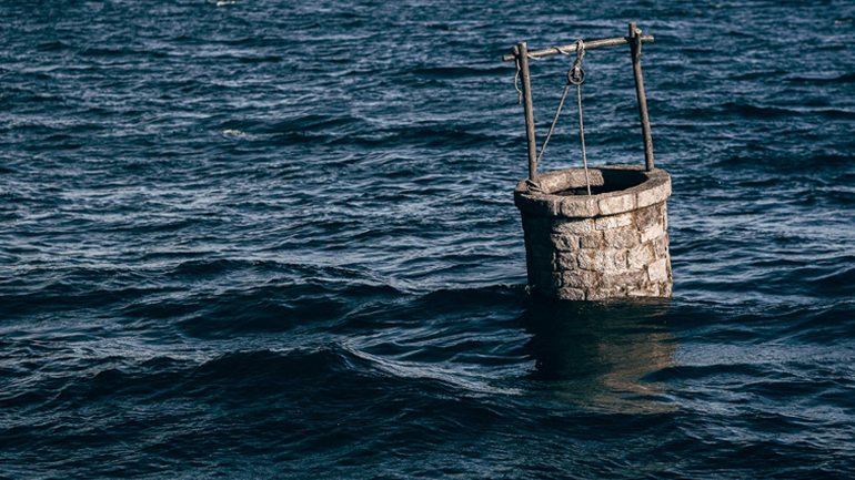 Ένα πηγάδι στον Ατλαντικό από τον Pejac